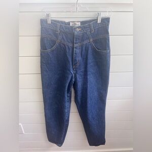 Vintage Palmetto Mom Blue Cotton Jean Denim